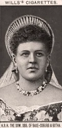H.R.H, The Dow, DSS. of Saxe-Coburg & Gotha