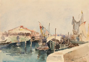Fishing boats of Chioggia