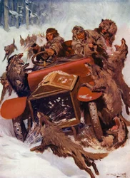 The fierce creatures seemed to over-run the car