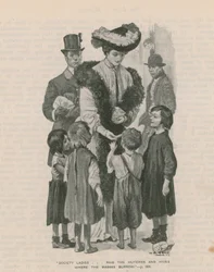 Society ladies - raid the hutches and hives where the masses burrow