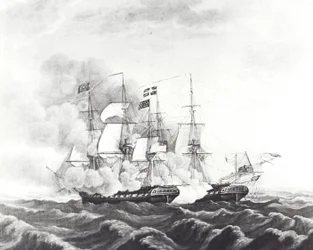 USS Constitution and HMS Guerriere