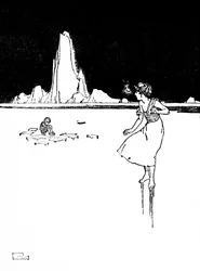 She Entered the Large, Cold, Empty Hall, c1930