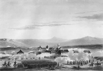 The Battle of Citate, during the Crimean War, 1854 1857