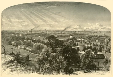 Boston, from Mount Bowdoin, 1874