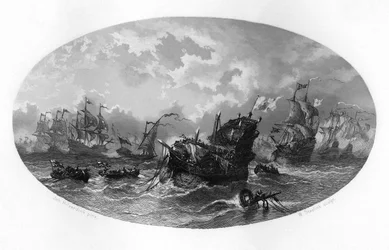 The Invincible Fleet, 1588 c1870
