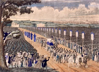 Copenhagen Fields, Islington, London, 1834