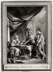 Telemachus gains Information of the commerce of Tyre