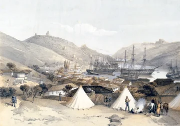 Balaklava Looking Towards the Sea, 1855