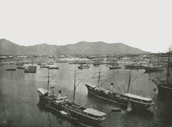 General View of the Port, Palermo, Sicily, Italy