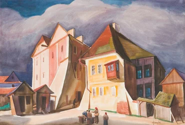 View of Kazimierz on the Vistula