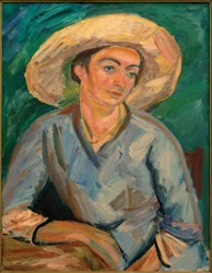 Woman with Hat (Oda Rösler)