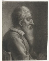 Bearded Old Man in a Chair