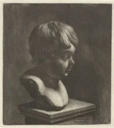 Bust of a Child, Facing Right