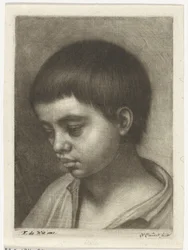Head of a Boy, Facing Left