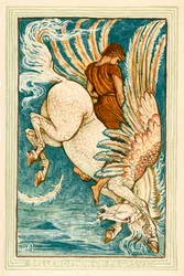 Bellerophon on Pegasus