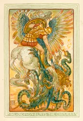 Bellerophon Slays the Chimaera
