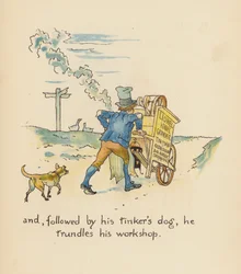 Illustration for Legends for Lionel by Walter Crane