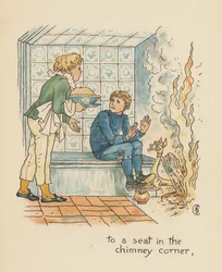 Illustration for Legends for Lionel by Walter Crane