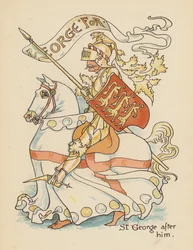 Illustration for Legends for Lionel by Walter Crane