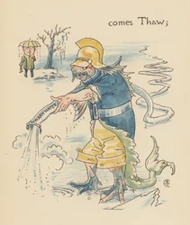 Illustration for Legends for Lionel by Walter Crane