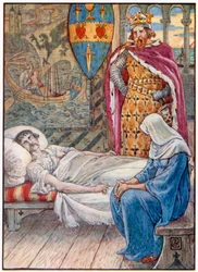 The Witch Gives Advice as to Sir Tristram