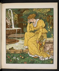 Illustration for the Frog Prince