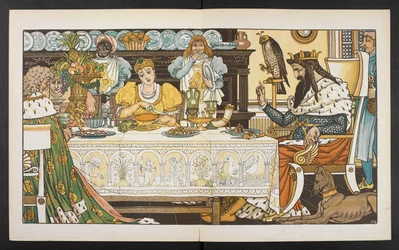 Illustration for the Frog Prince