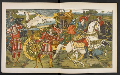 Illustration for the Hind in the Wood
