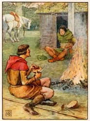 Little John and the Forester