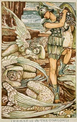 Perseus and the Gorgons, illustration from 