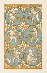 Rhyming words ending in the letter P. The Golden primer