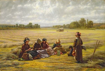Harvesters Resting in the Sun, Berkshire, 1865