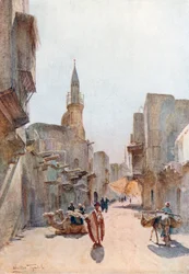 A Street near the Citadel, Cairo