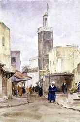 An Eastern Street Scene
