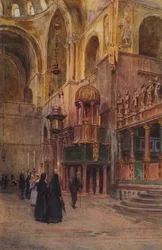 Interior of St. Marks, c1900-1913
