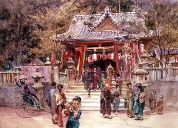 Shrine of Inari at Kobe