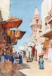 Street off the Suk Ez-Zalat, Cairo