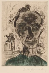 Man in a Room (Self-Portrait)