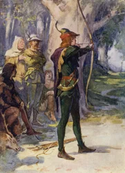 Illustration for Ivanhoe by Sir Walter Scott