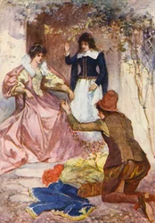 Illustration for Kenilworth by Sir Walter Scott
