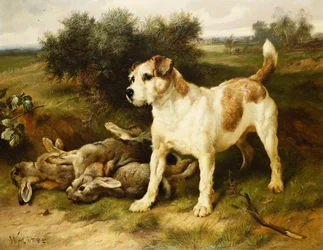 A Fox Terrier with the Day