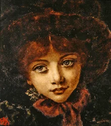 Portrait of Alice Knewstub, the Artist