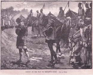 Henry on the way to Becket
