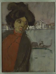 Inez on the Zattere