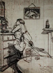 Preparatory Study for Ennui