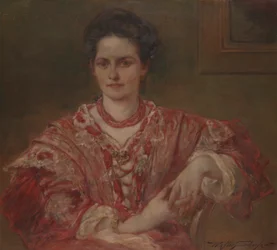 Portrait of Dorothea A. Dreier (1870)