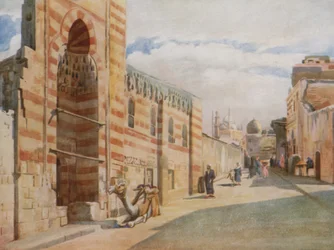 A Mosque in the Saida Zeineb Quarter, Cairo