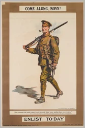 Come Along, Boys! Enlist Today