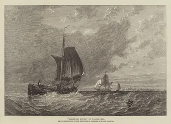 Homeward Bound, in the Exhibition of the Institute of Painters in Water Colours