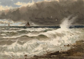 Study of Sea on the French Coast